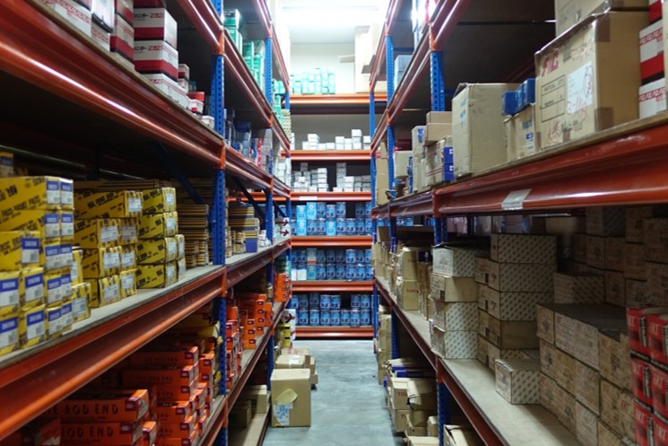 warehouse interior stocks